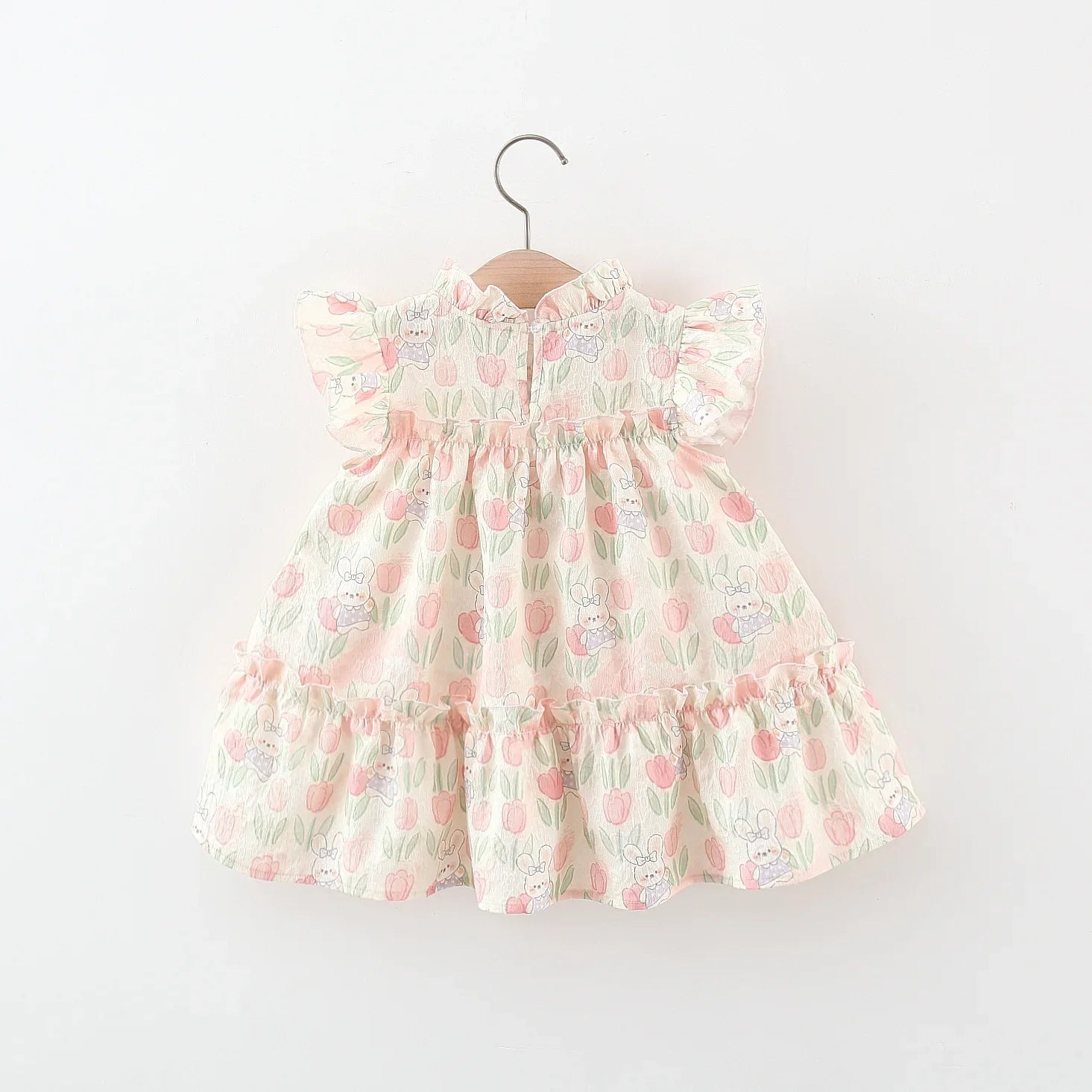 Summer Hardwear Girl Dress Tulip Cartoon